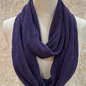 Chic Deep Purple Scarf